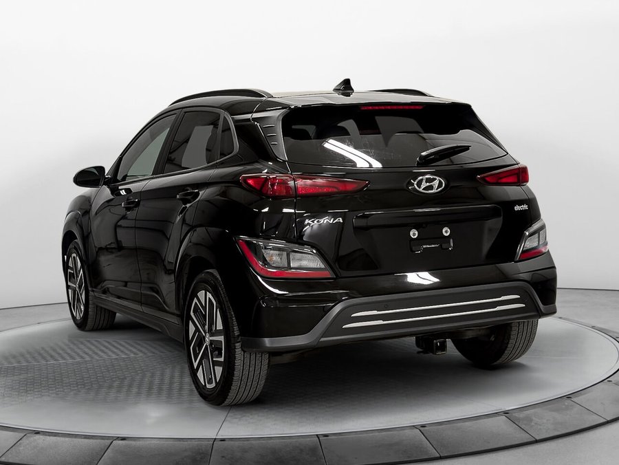 Hyundai KONA EV Preferred Volant et Sièges Chauffant 2023 Noir