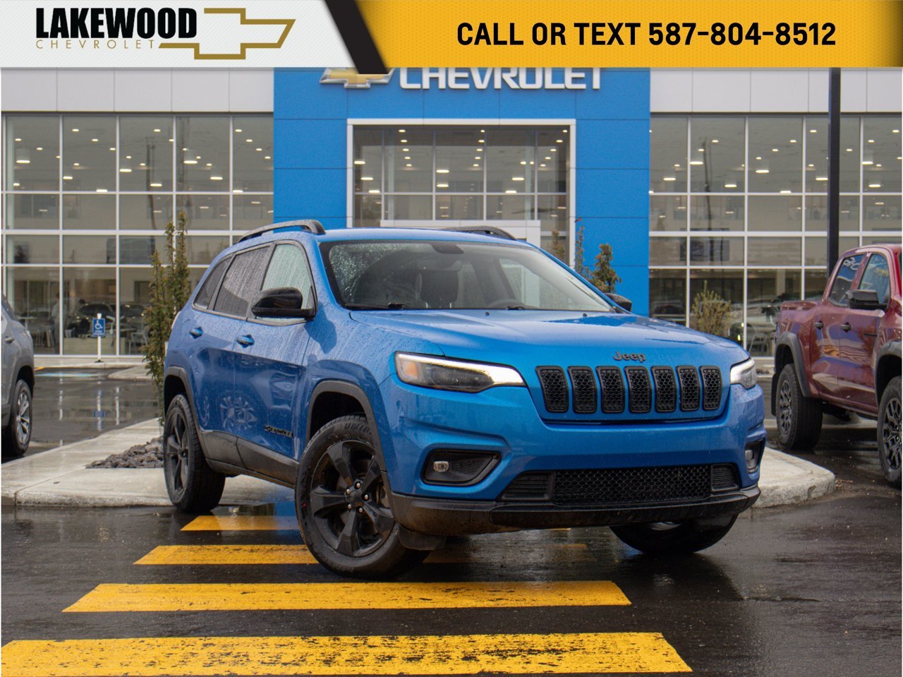 2022 Jeep Cherokee Altitude 4x4 Blue Sherwood Park - photo #0