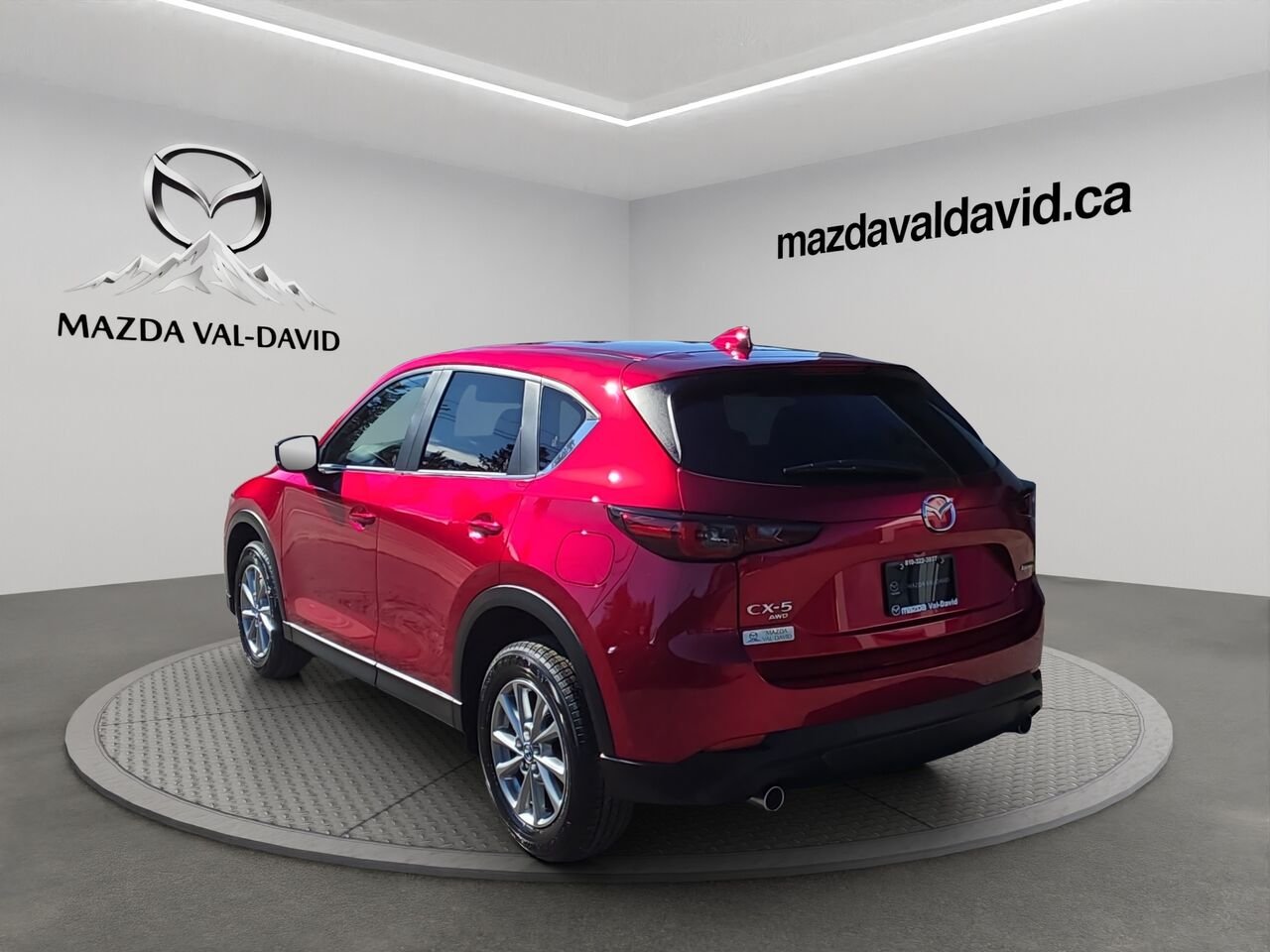 2025 Mazda CX-5 Gs, awd, sièges, volant et rétroviseurs chauffants, hayon électrique Soul Red Crystal Metallic Val-David - photo #18