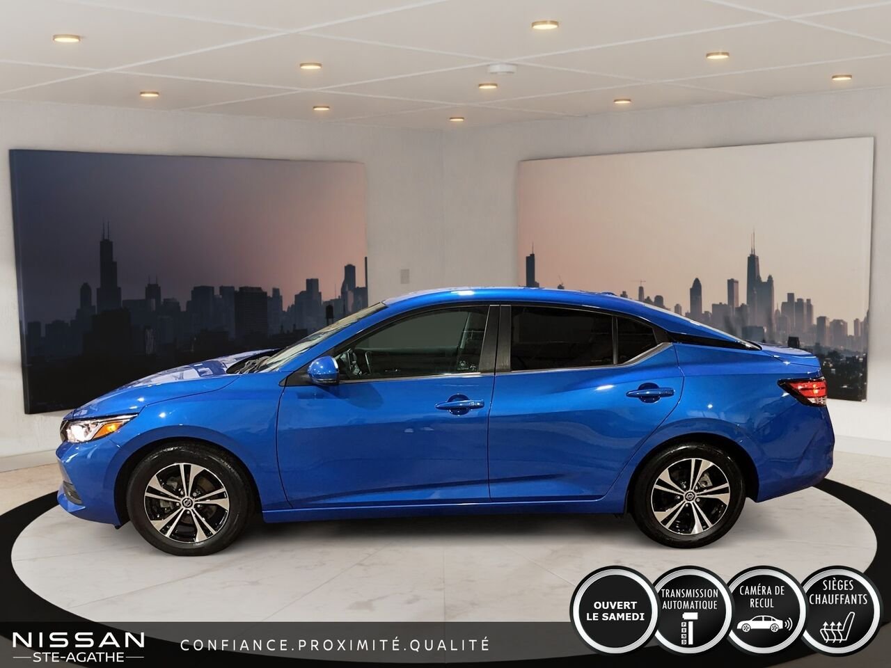 2023 Nissan Sentra Blue Sainte-Agathe-des-Monts - photo #5