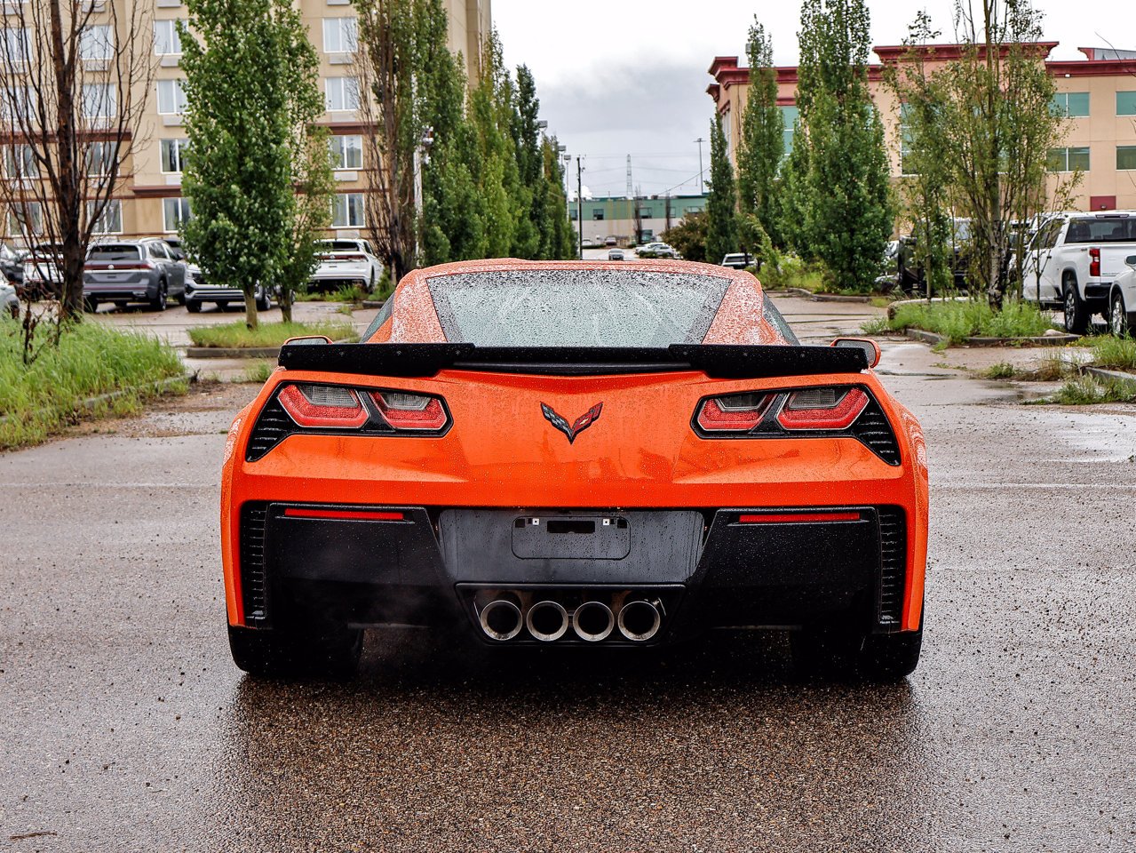 2019 Chevrolet Corvette 2dr Z06 Cpe w/1LZ Orange Sherwood Park - photo #11