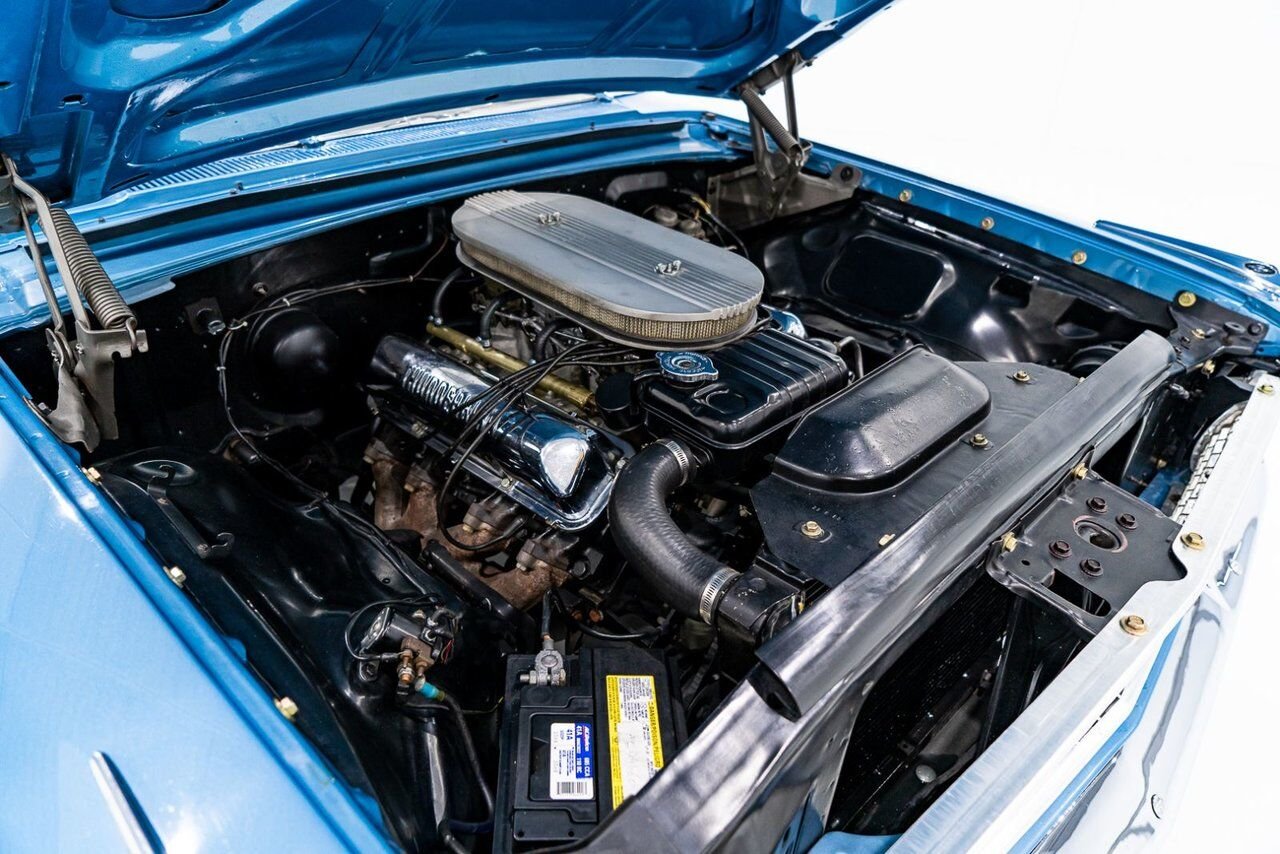 Ford Galaxie 500 *PRIX EN USD* 406 Cu In TriPower 4-Speed Convertible 1963 Bleu Montréal - photo #16