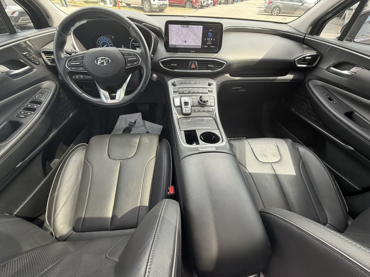 Hyundai Santa Fe HYBRIDE RECHARGEABLE LUXURY AWD 2023 Noir Laval - photo #29