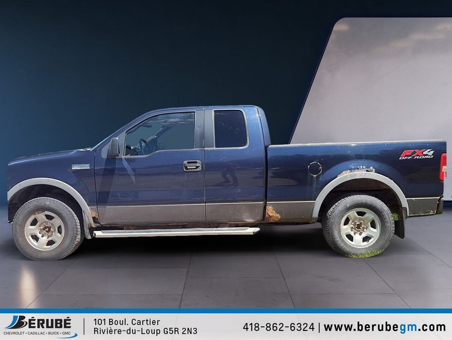 Ford F-150 4WD Extended Cab 145'' WB 2005 2005 Bleu