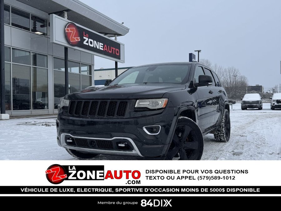 Jeep Grand Cherokee Overland 2014 2014 Noir