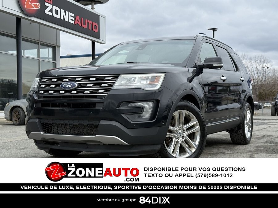 Ford Explorer Limited 2016 2016 Noir