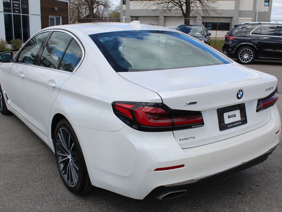 BMW 5 Series 2021 2021 Blanc