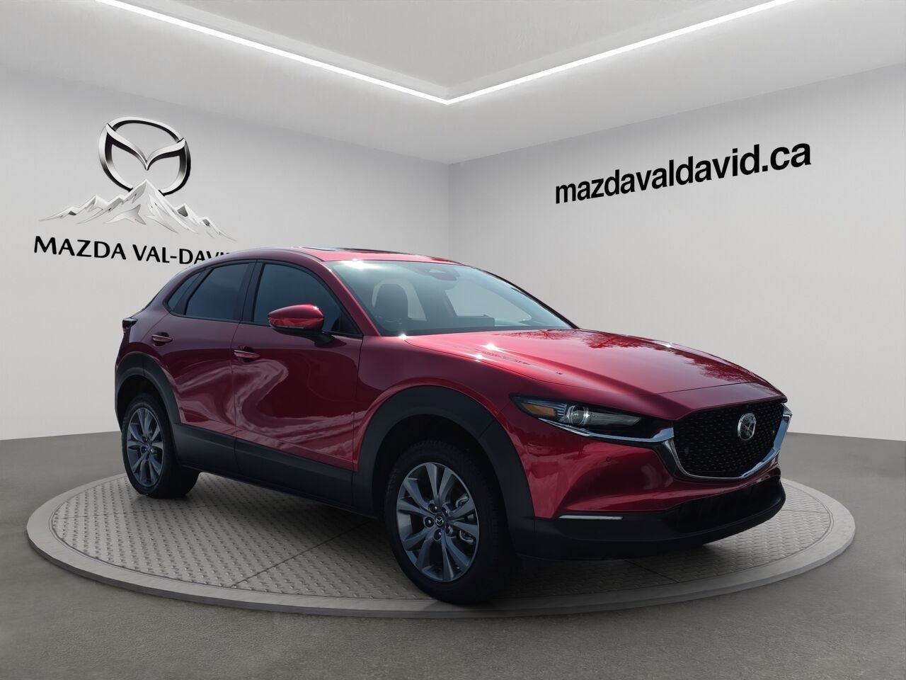 2026 Mazda CX-30 GT, awd, toit ouvrant, Écran 360 degré, Navigation, chargeur sans fil pour cellulaire Soul Red Crystal Metallic Val-David - photo #5