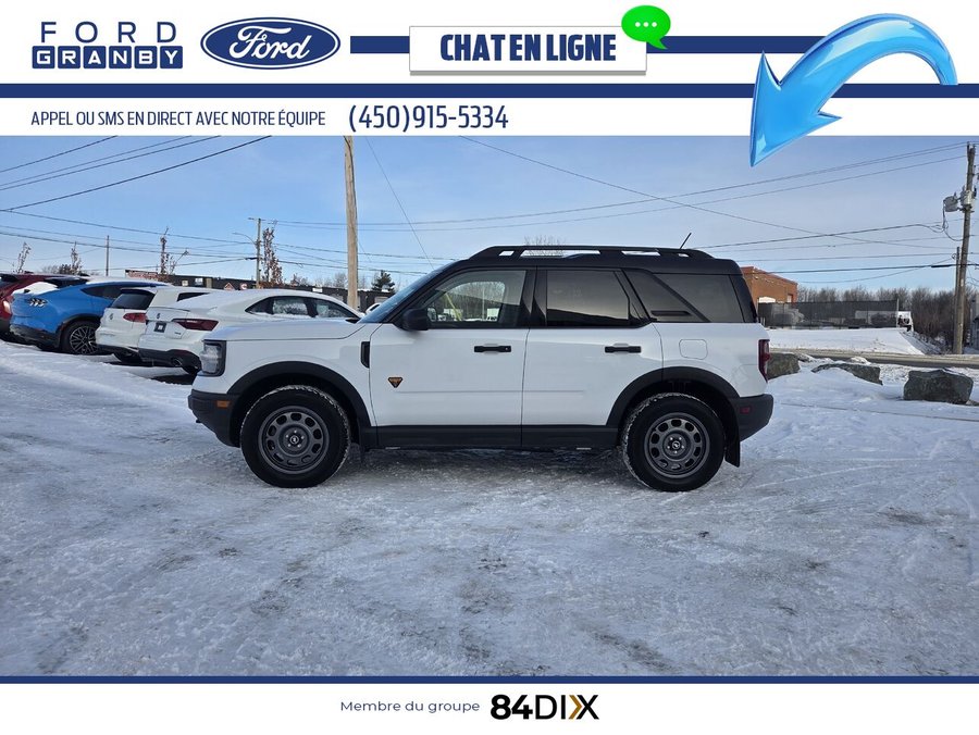 Ford Bronco Sport Badlands 4x4 2.0L 2021 Blanc