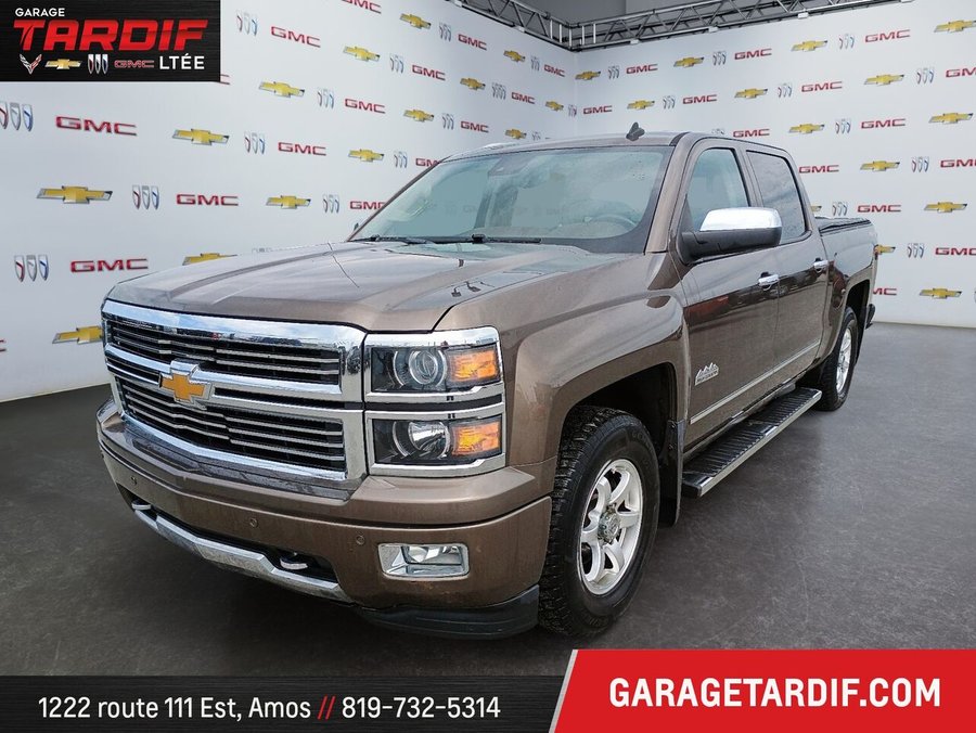 CHEVROLET SILVERADO CABINE MULTIPLACE 4RM 2014 2014 Brun