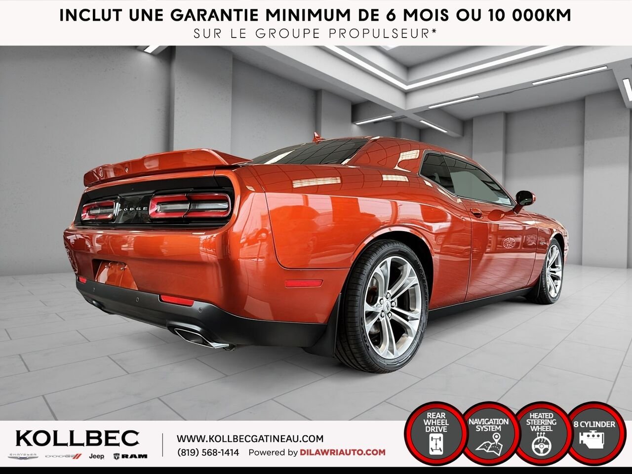 2021 DODGE CHALLENGER R/T Orange Ottawa & Gatineau - photo #14