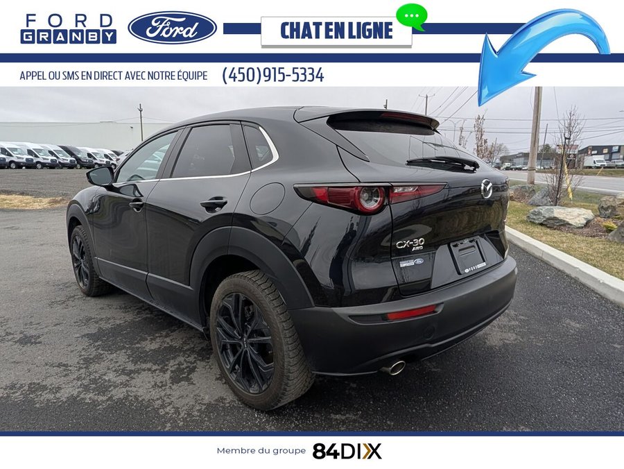 Mazda CX-30 GS AWD, SIEGES ET VOLANT CHAUFFANTS 2023 Noir