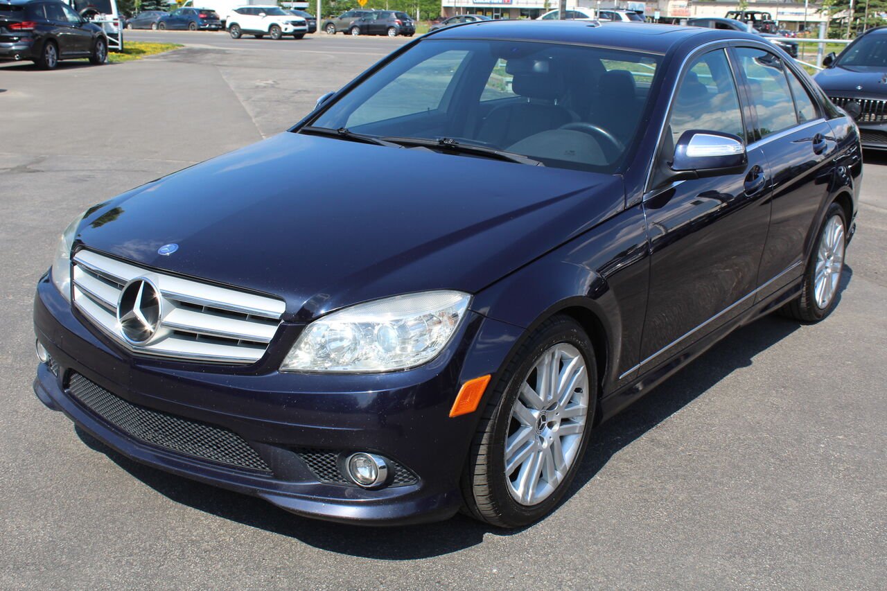 Mercedes-Benz C 230 4MATIC VIN: WDDGF85X38F141905 2008 Bleu Sainte-Rose - photo #1