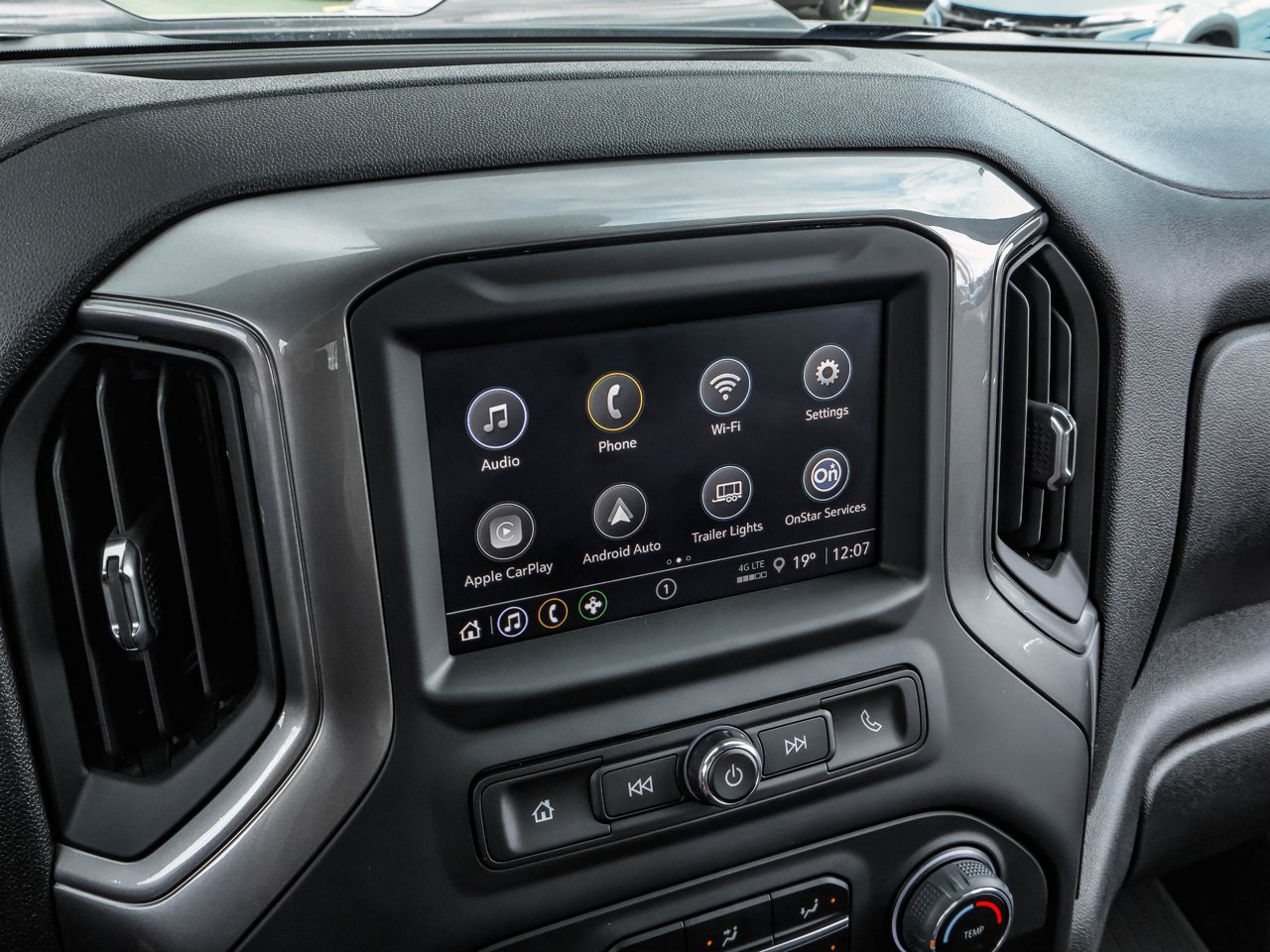 2024 Chevrolet Silverado 1500 4WD Crew Cab 147 Custom Trail Boss Black Sherwood Park - photo #25