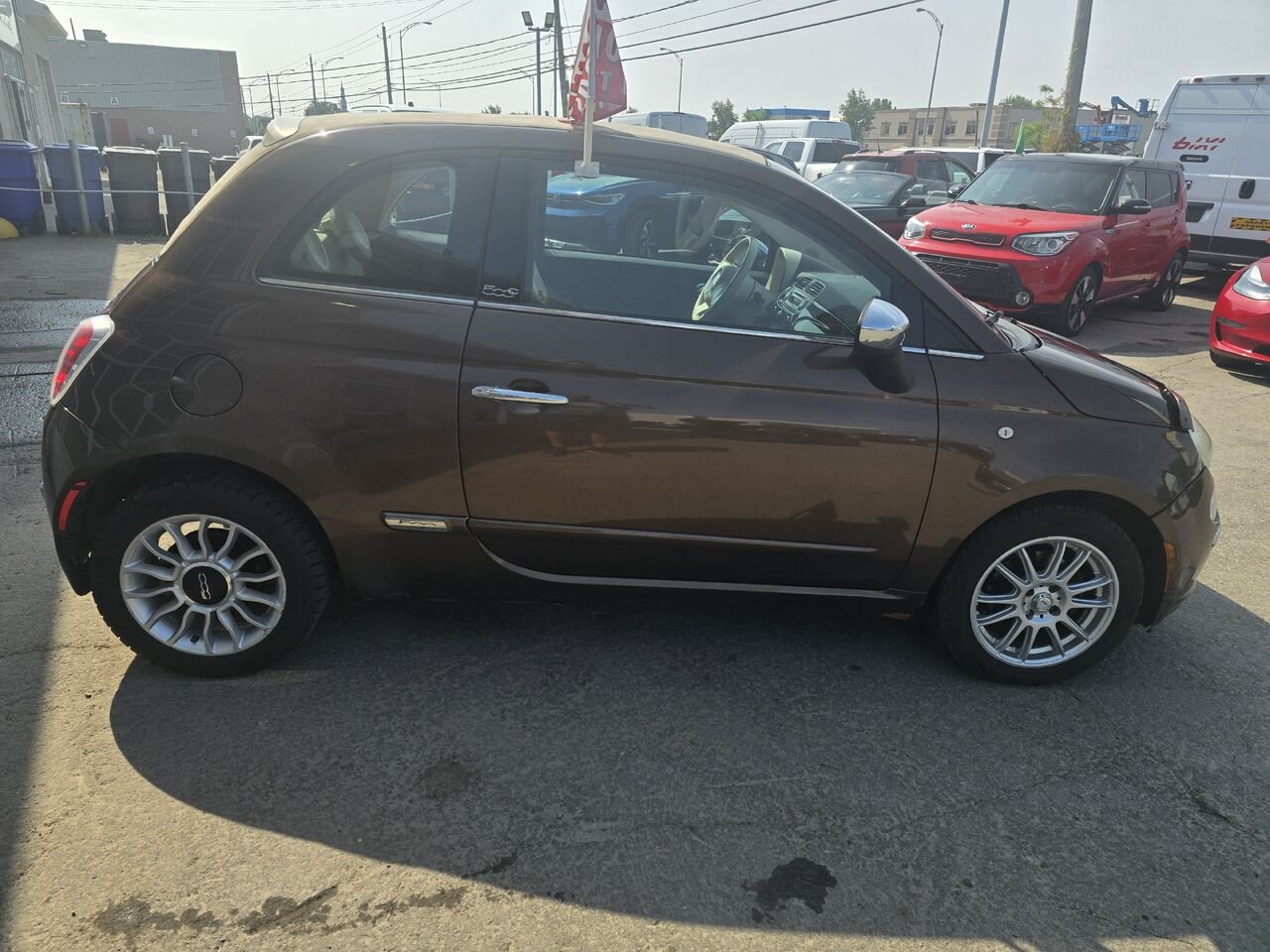 FIAT 500 2012 Brun Longueuil, - photo #5