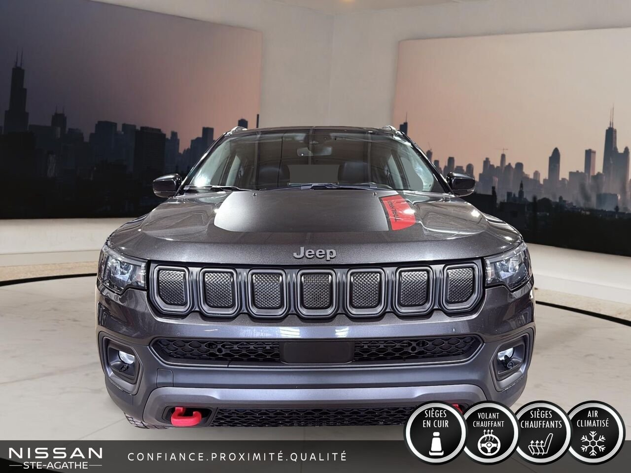 2022 Jeep Compass Trailhawk 4x4 Grey Saint-Jérôme - photo #1