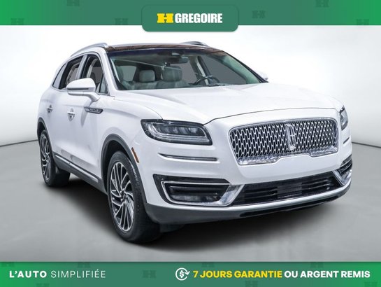 2019 Lincoln Nautilus 2019 White