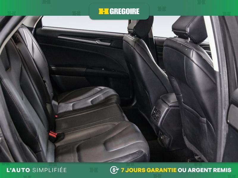 Ford Fusion 728870 | HYBRID TITANIUM CUIR TOIT MAGS CAM RECULE 2020 Gris Laval - photo #22
