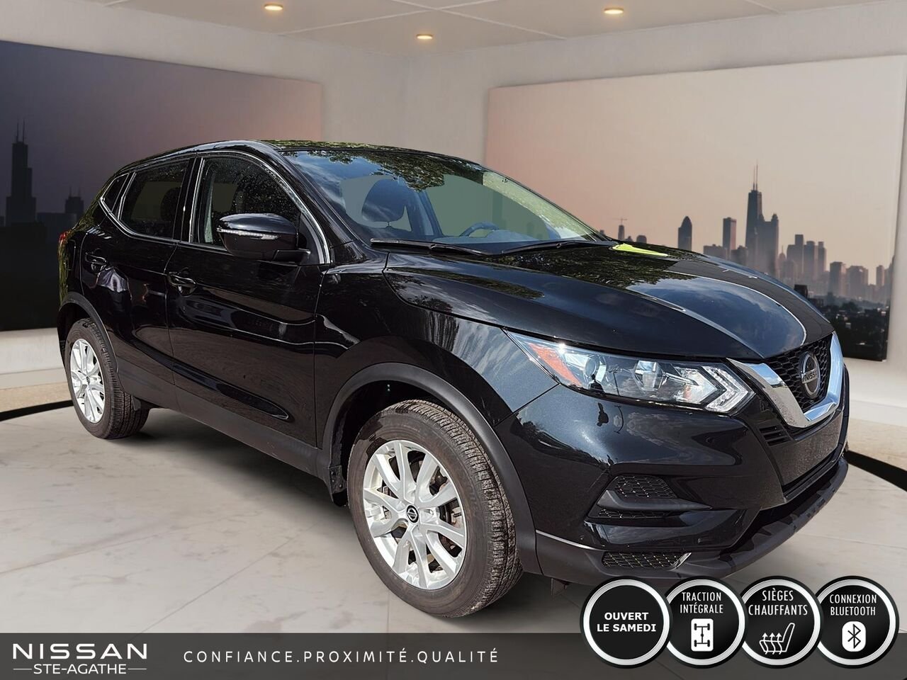 2023 Nissan Qashqai S TI CVT Black Saint-Jérôme - photo #2