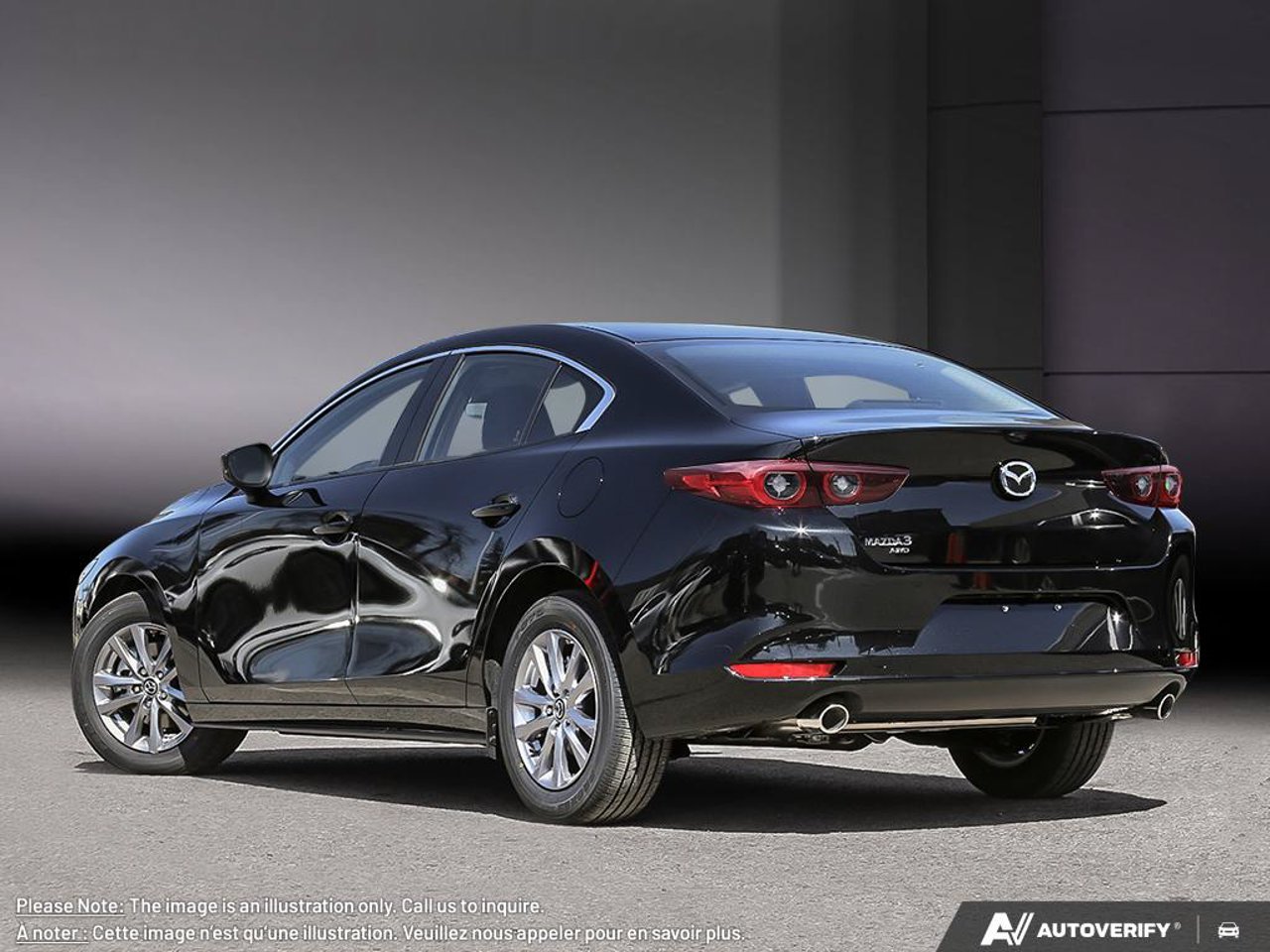 2026 Mazda Mazda3 3MZBPBCLXTM511882 Jet Black Mica Mirabel - photo #3