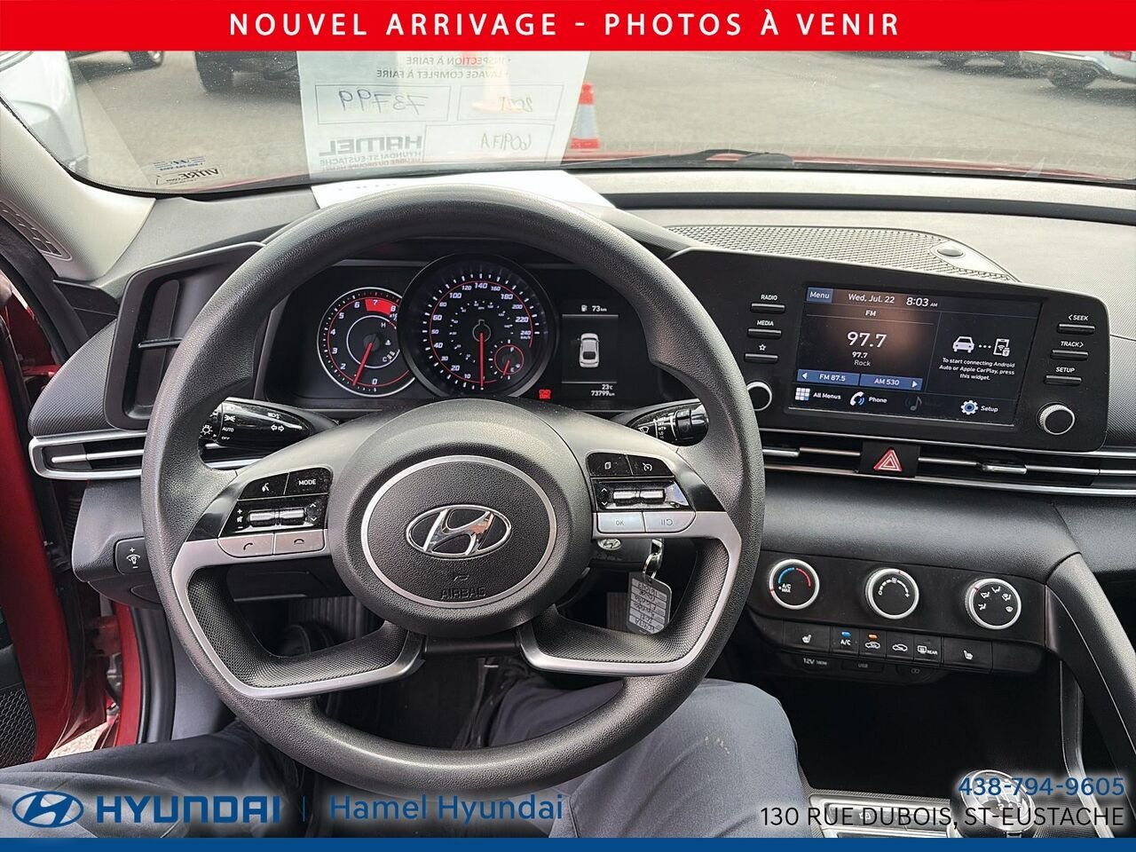 Hyundai Elantra 2021 Rouge Saint-Eustache - photo #11
