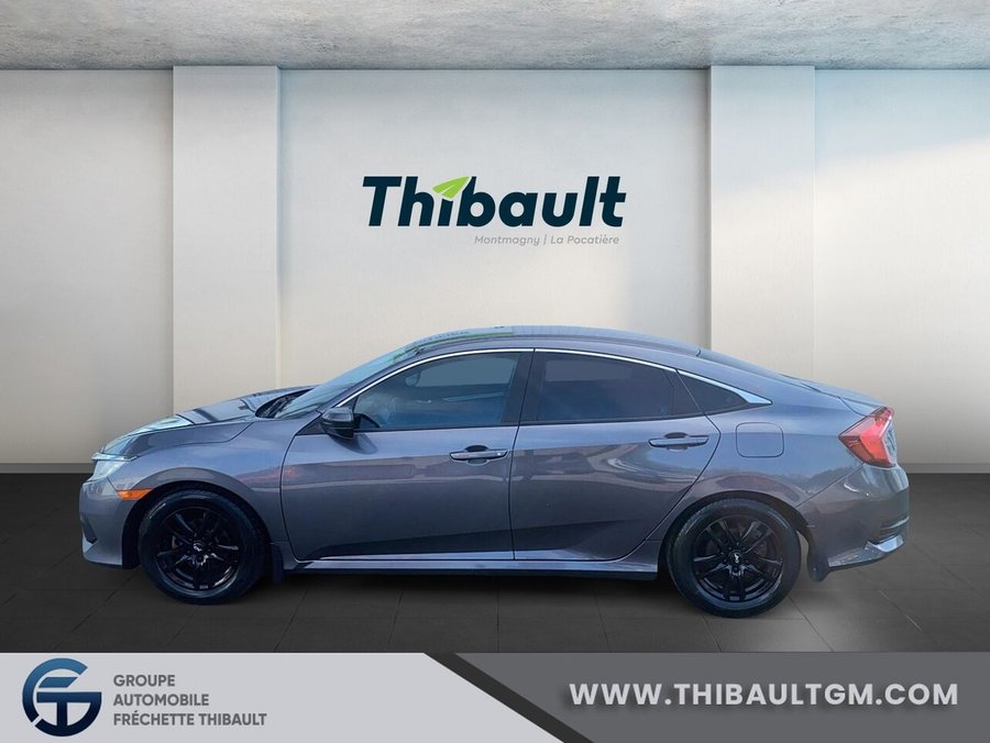 HONDA CIVIC LX 4 portes, boîte manuelle, LX 2016 Gris