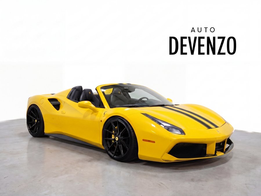Ferrari 488 2017 2017 Jaune