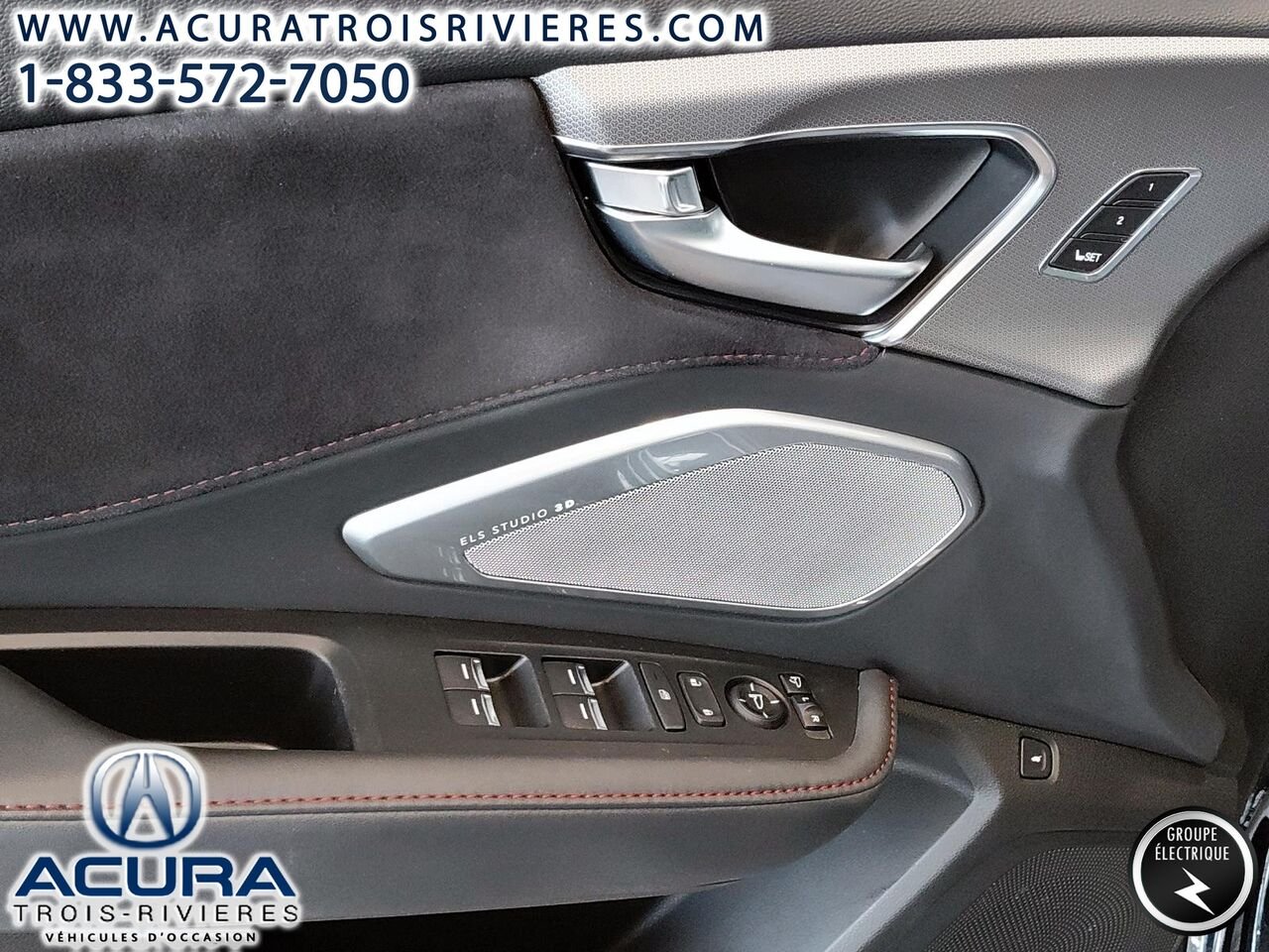 Acura RDX A-Spec sh-awd, toit pano, lumières DEL 2025 Noir Trois-Rivières - photo #14