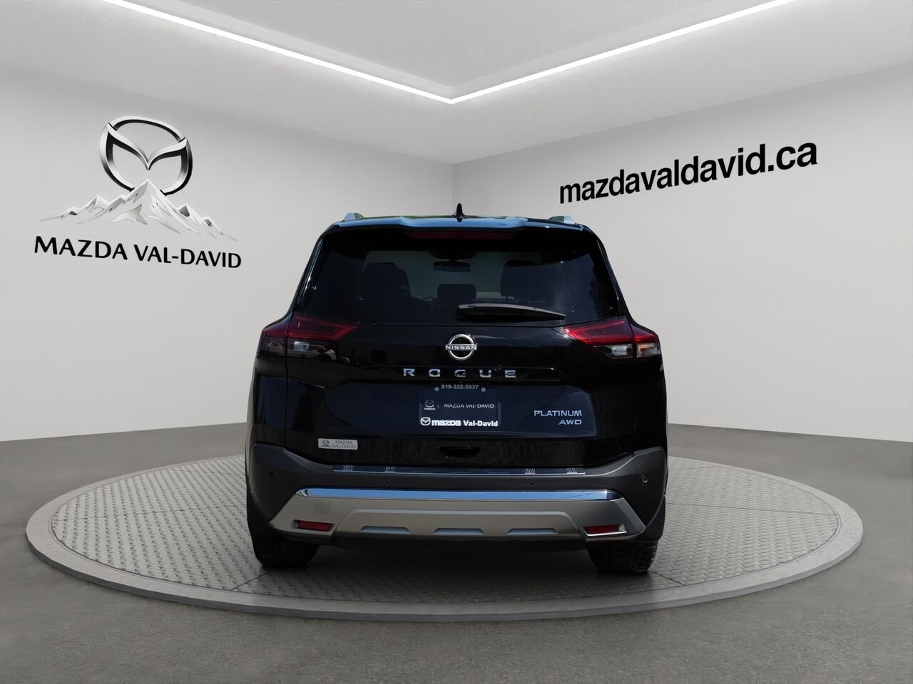 Nissan Rogue Platine TI, Sièges en cuir, Navigation, toit ouvrant panoramique, détecteur d'angles morts 2023 Noir Val-David - photo #19