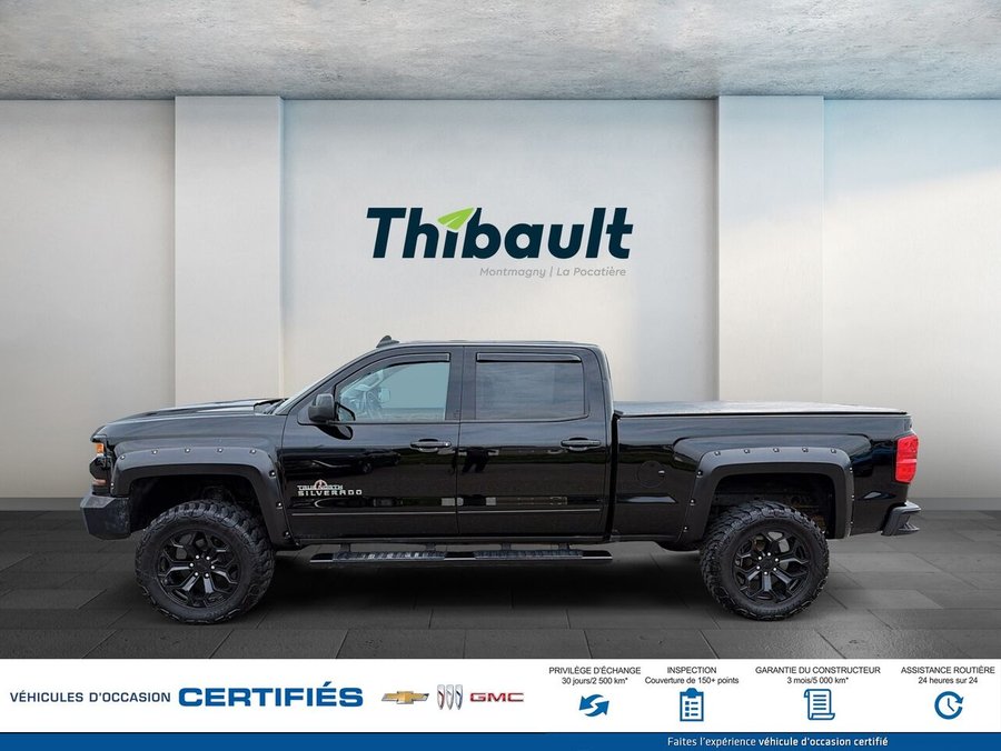 CHEVROLET SILVERADO LT cabine multiplace 153 po 4RM avec 2LT 2018 Noir