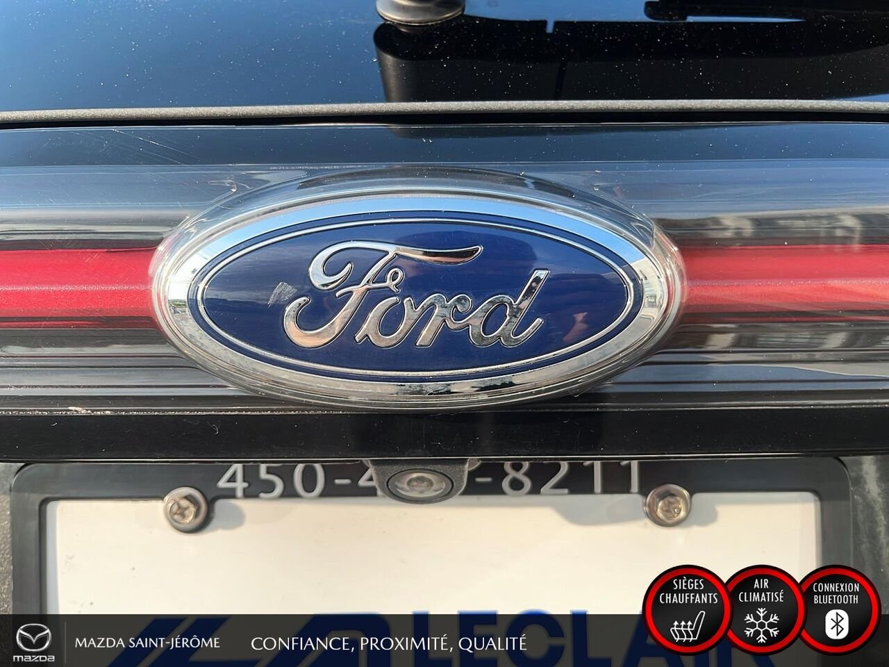 2018 Ford Edge Titanium | TOIT PANORAMIQUE | CUIR | AWD | Grey Saint-Jérôme - photo #7