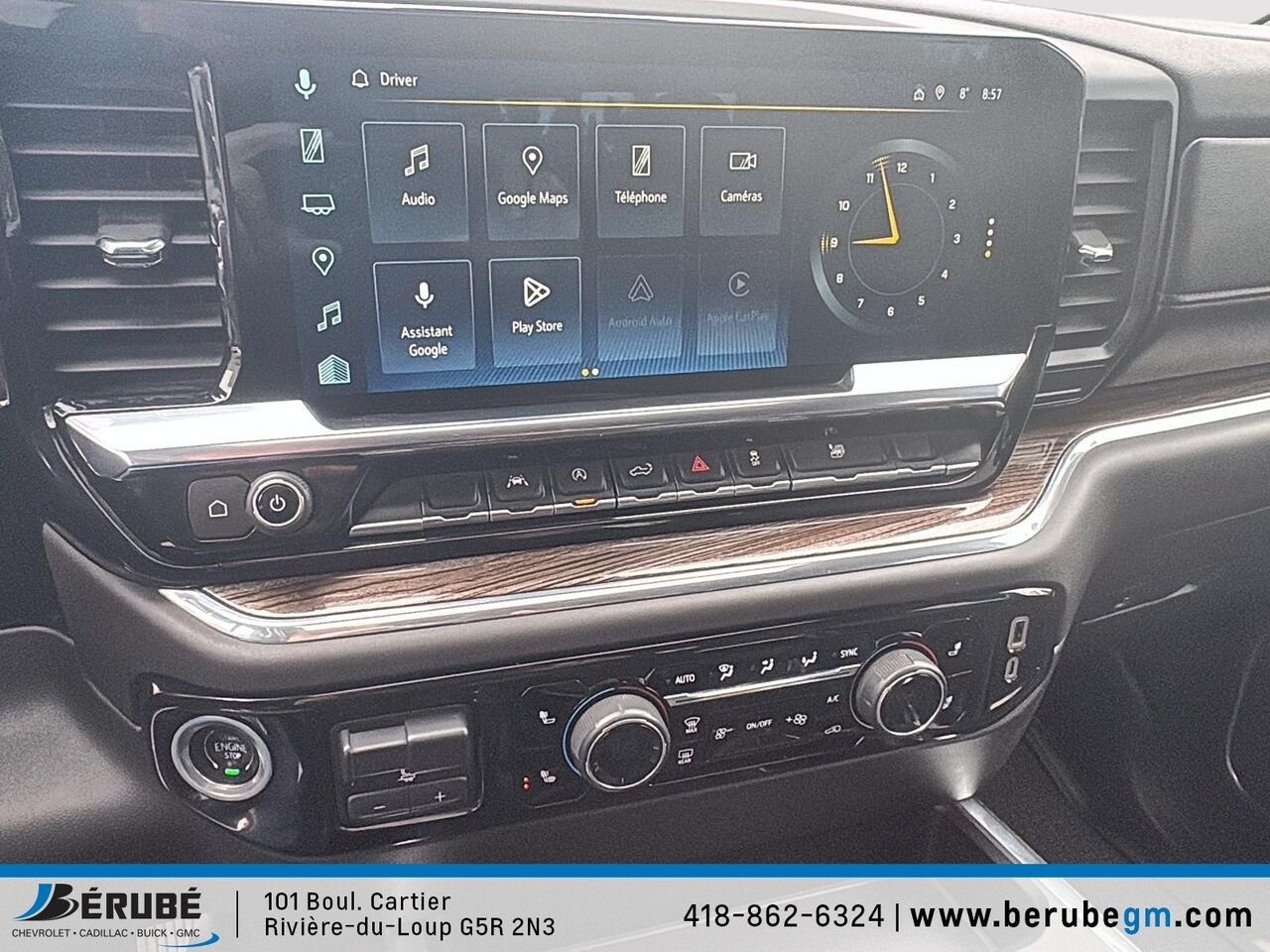 CHEVROLET Silverado 1500 4WD Crew Cab 2024 Noir Rivière-du-Loup - photo #12