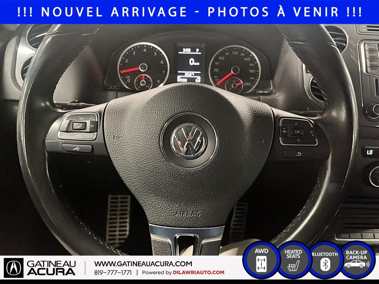 2017 Volkswagen Tiguan Édition Wolfsburg 4MOTION Black Gatineau - photo #11