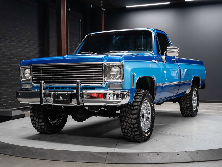 1980 Chevrolet K10 1980 Blue