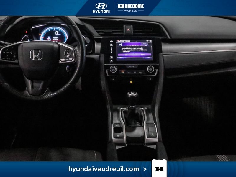 2018 Honda Civic White Blainville - photo #22