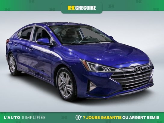 Hyundai Elantra 2020 2020 Bleu