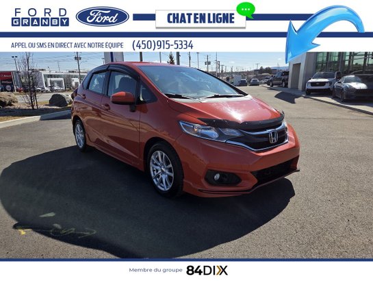 2018 Honda Fit Orange