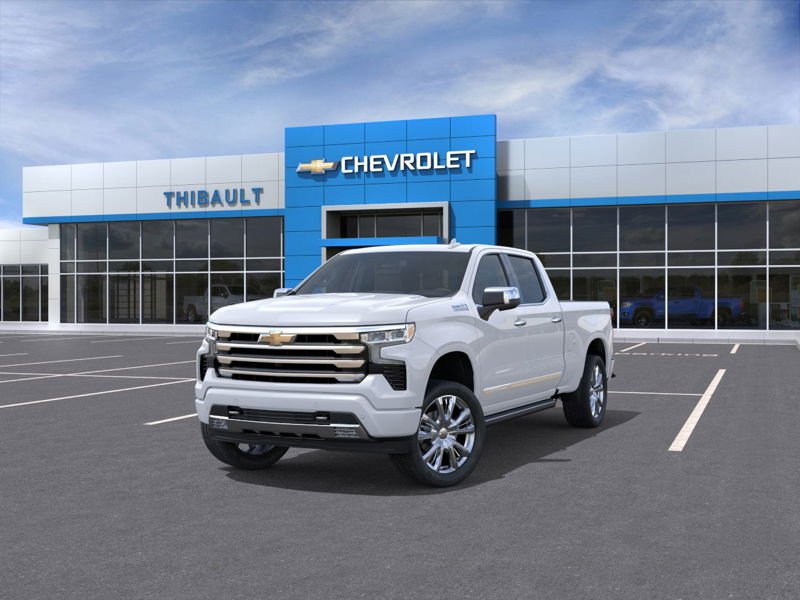 CHEVROLET SILVERADO 1500 High Country cabine multiplace 4RM 157 po 2026 Blanc Sherbrooke - photo #7