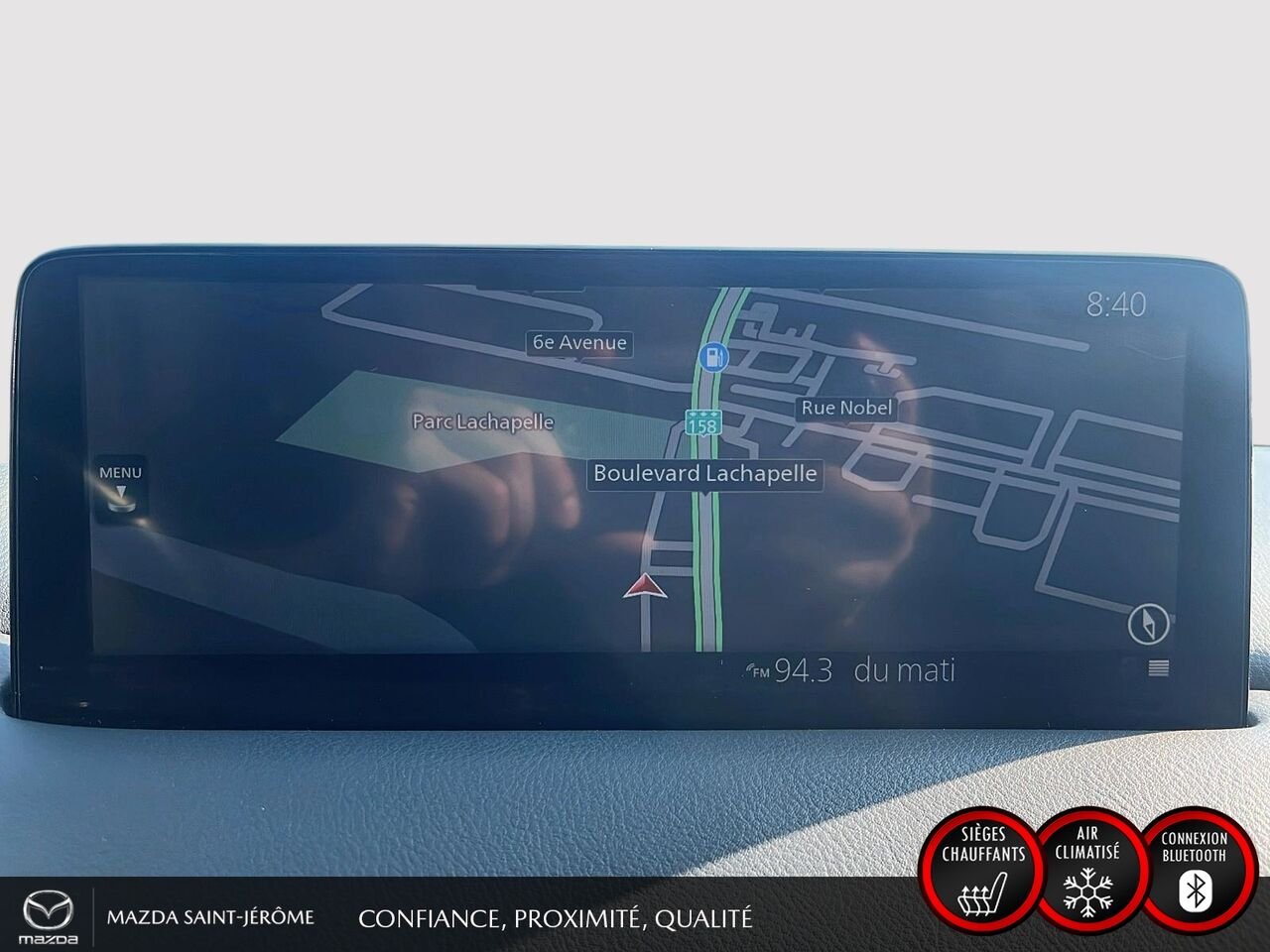 Mazda CX-5 GT | TOIT OUVRANT | CUIR | NAVIGATION | AWD | 2021 Blanc Saint-Jérôme - photo #21