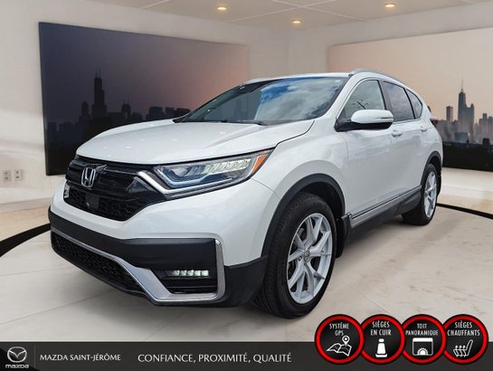 Honda CR-V Touring | TOIT OUVRANT | CUIR | AWD | 2020 Blanc