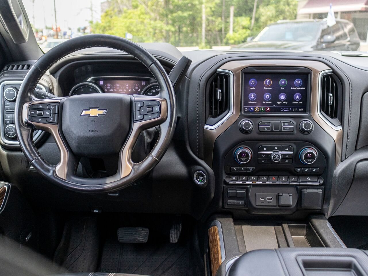 Chevrolet Silverado 2500HD High Country cabine multiplace 4RM 159 po 2022 Blanc Châteauguay - photo #7