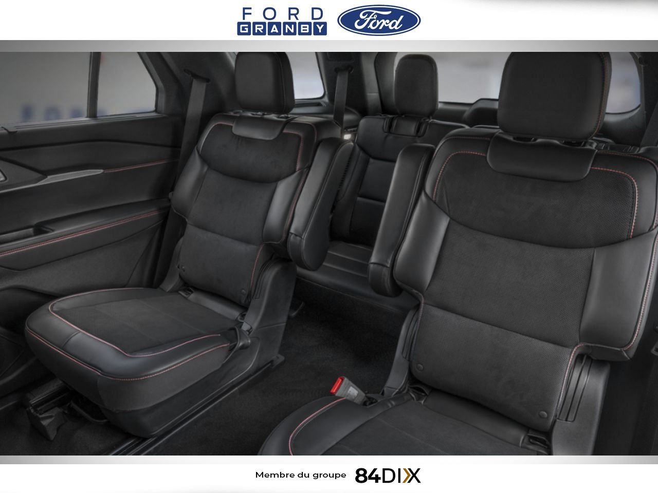 2026 Ford Explorer Agate Black Metallic Granby - photo #9