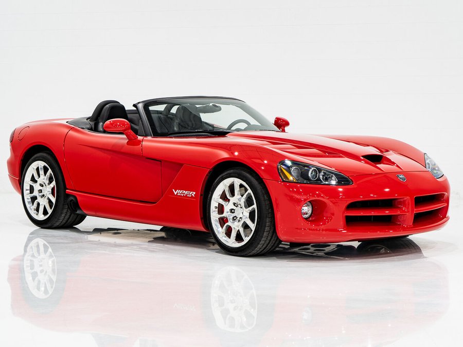 2008 Dodge Viper 2008 Red