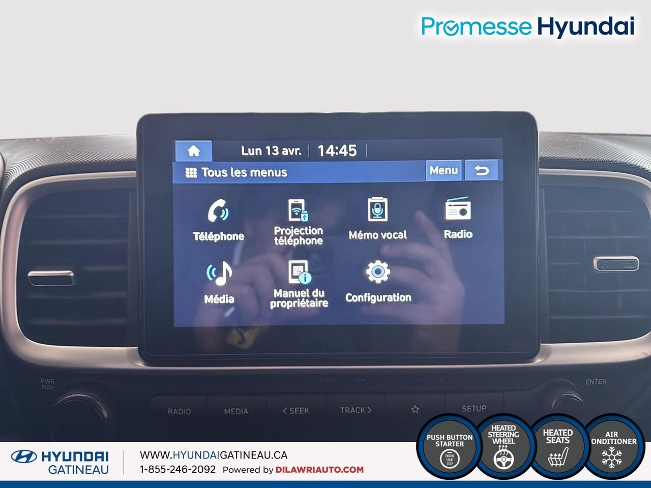 2024 Hyundai Venue Grey Gatineau - photo #17