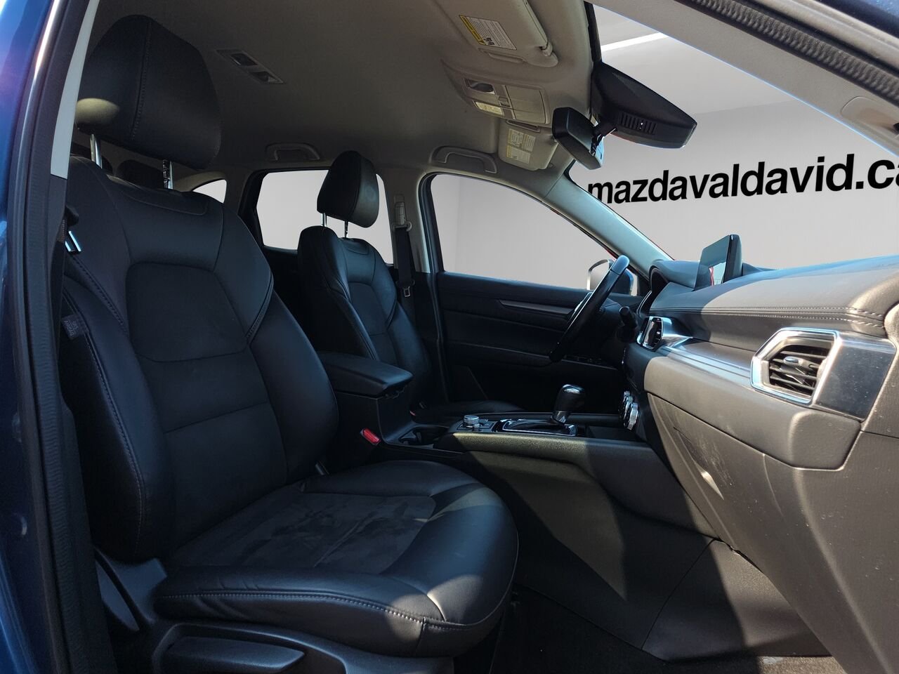 2021 Mazda CX-5 GS TI BA, bluetooth, Volant chauffant, commande audio au volant Blue Val-David - photo #17