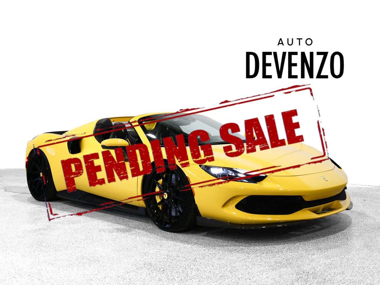 2024 Ferrari 296 GTS Yellow Saint-Eustache - photo #0
