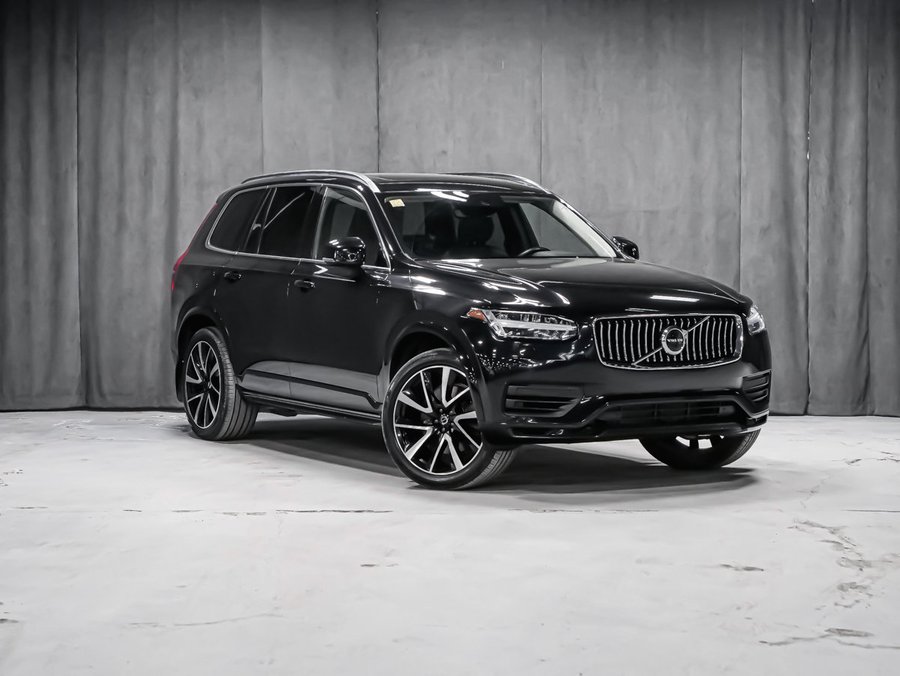 2020 Volvo XC90 Hybrid T8 MOMENTUM PLUS CAMERA 360 ASSIST CONDUITE MAGS 21PO Black