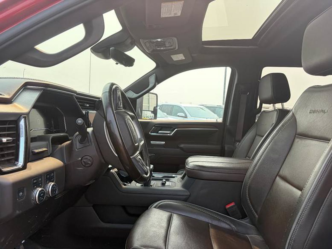 2024 GMC Sierra 1500 4WD Crew Cab 147 Denali Red Sherwood Park - photo #5