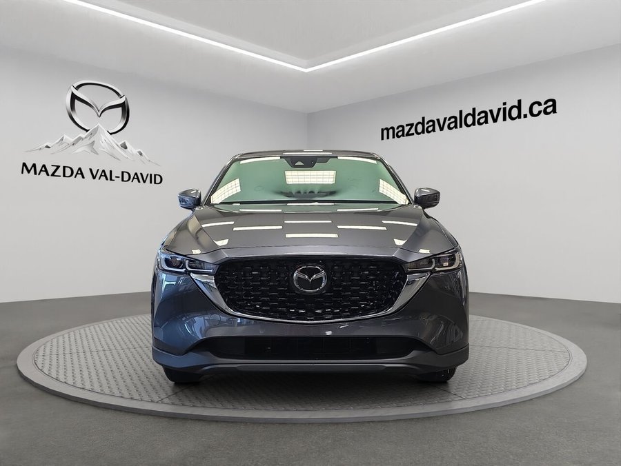 2025 Mazda CX-5 Gs, awd, sièges, volant et rétroviseurs chauffants, hayon électrique Polymetal Metallic