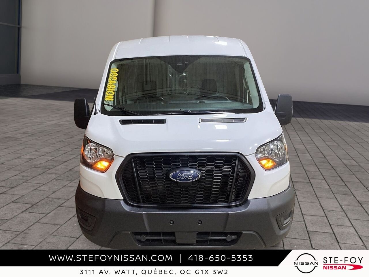 Ford Transit T-250 * TOIT MOYEN * RÉGULIER * RWD 2023 Blanc Québec - photo #1